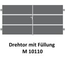 Drehtor M 10110, 2-flügelig für private...