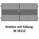 Drehtor M 10112, 2-flügelig für private...