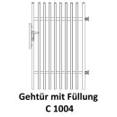 Gehtür C 1004, für private Zaunsysteme