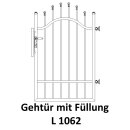 Gehtüre L 1062, für private Zaunsysteme