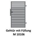 Gehtüre M 10106,  für private Zaunsysteme