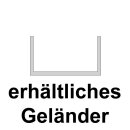 Erhältliches Geländer zur gewählten...