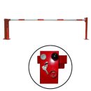 Handschranke SH 60A 6,0 m mit Auflagepfosten und mit...