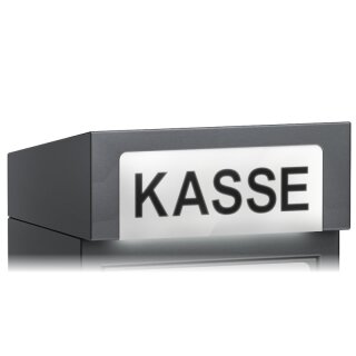 Aufsatz "Kasse beleuchtet" für Kassenautomat BS-B-4000