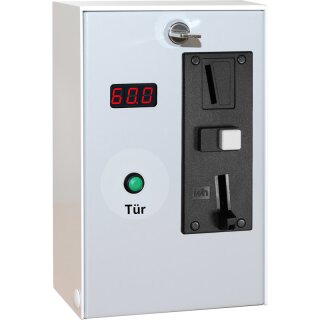 Münzautomat BS-B-82 TW - 230V mit elektronischem Münzprüfer und Türentriegelung