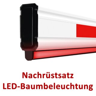 Nachrüstsatz LED-Baumbeleuchtungsprofil für bauseitige Montage, für Schranke S6000