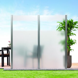 Glas-Sichtschutz Kombistreifen 120 x 180cm