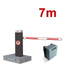 Mobile Komplettschranke MBAR 7m RAL 7015 mit...