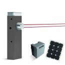 Solar-Set mit RAL 7015 Schranke SBAR (30Watt)  mit...