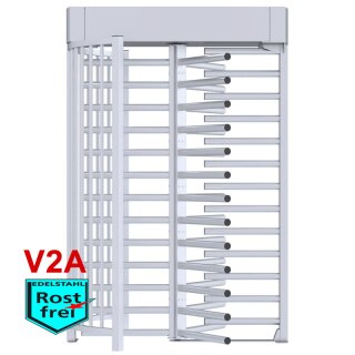 Drehkreuz BS-T MR-T 670 aus Edelstahl V2A