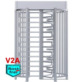 Drehkreuz BS-T MR-T 673 aus Edelstahl V2A