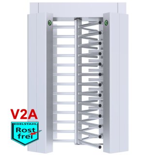 Drehkreuz BS-T MX-T 671 aus Edelstahl V2A