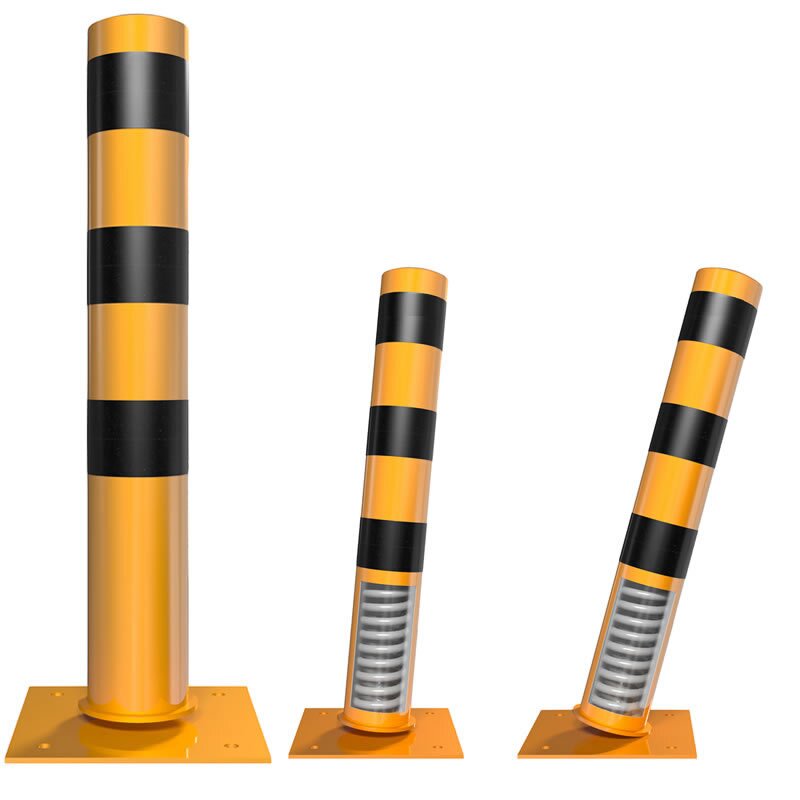 Stahlrohrpoller/Rammschutzpoller 'Bollard' 70 x 70 mm, 73,00 Stahlrohrpoller/Rammschutzpoller 'Bollard' 70 x 70 mm, 73,00
