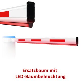 Ersatzbaum für Schranke S5000 LED, mit LED-Baumbeleuchtungsprofil