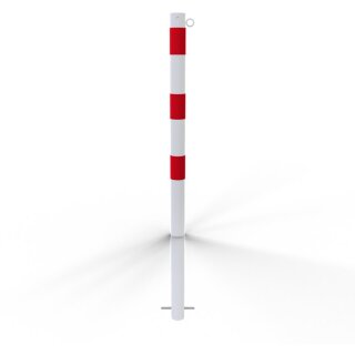 Absperrpfosten ø 60x2,5mm, Länge 1300mm