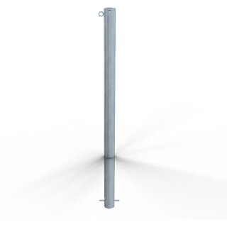 Absperrpfosten ø 76x2,6mm, Länge 1400mm