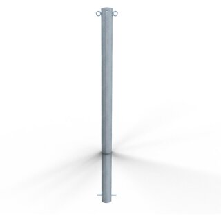 Absperrpfosten ø 76x2,6mm, Länge 1400mm