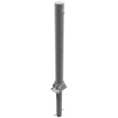 Absperrpfosten ø 76mm, Länge 1300mm