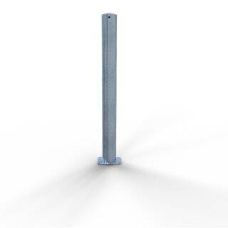 Absperrpfosten Ø 89 x 2,6mm, Überflur 900mm