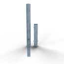 Absperrpfosten ø 89 x 2,9 mm,Länge 1300mm