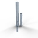Absperrpfosten Ø 108 x 2,9mm, Länge 1300mm