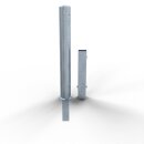 Absperrpfosten Ø 108 x 2,9mm, Länge 1300mm