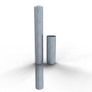 Absperrpfosten Ø 152 x 3,2mm, Länge 2000mm