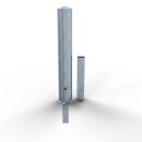 Absperrpfosten Ø 152 x 3,2mm, Länge 1500mm
