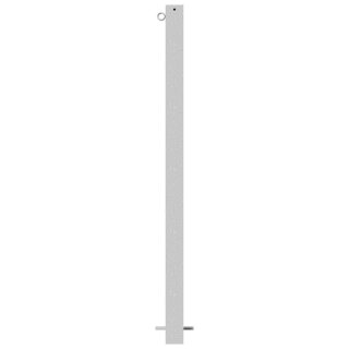 Absperrpfosten Ø 70 x 70mm, eckig, Länge 1300mm