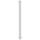 Absperrpfosten Ø 70 x 70mm, eckig, Länge 1300mm