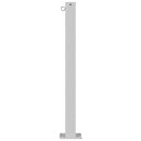 Absperrpfosten Ø 70 x 70mm eckig, Überflur 900mm