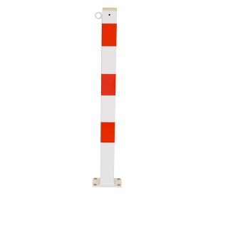 Absperrpfosten Ø 70 x 70mm, eckig, Überflur 900mm