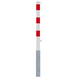 Absperrpfosten 70 x 70mm, eckig, Überflur 900mm