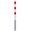 Absperrpfosten 70 x 70mm, eckig, Überflur 900mm