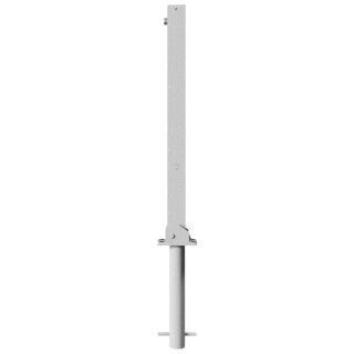 Absperrpfosten Ø 70 x 70mm, eckig, Länge 1300mm