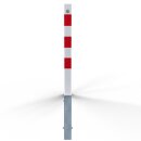 Absperrpfosten Ø 70 x 70mm, eckig, Überflur...