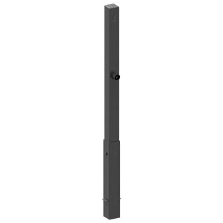 Absperrpfosten Ø 70 x 70mm, eckig, Überflur 900mm
