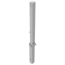 Absperrpfosten Ø 70 x 70mm, eckig, Überflur...