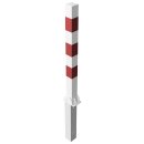 Absperrpfosten Ø 70 x 70mm, eckig, Überflur...