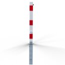 Absperrpfosten Ø 70 x 70mm, eckig, Überflur...