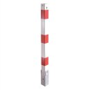 Absperrpfosten Ø 70 x 70mm, eckig, Überflur...