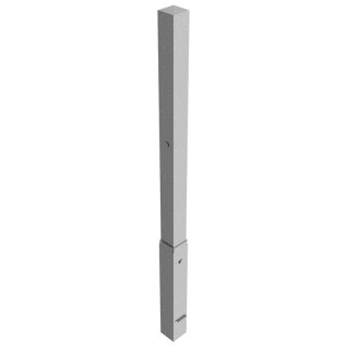 Absperrpfosten Ø 70 x 70mm, eckig, Länge 1400mm