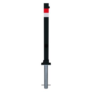 Absperrpfosten Ø 70 x 70mm, eckig, Überflur 900mm