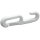 Hakenglied aus Kunststoff, weiß, 6 mm
