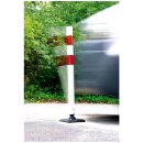 Kickback-Pfosten Ø 60mm rot/weiß zum...