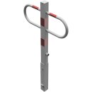 Parkplatzsperre herausnehmbar mit Dreikantverschluss