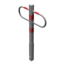 Parkplatzsperre herausnehmbar mit Profilzylinderschloss