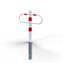 Parkplatzsperre herausnehmbar mit Profilzylinderschloss