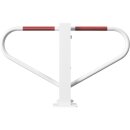 Parkplatzsperre umlegbar mit Rundzylinder