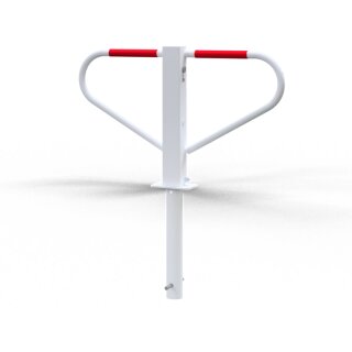 Parkplatzsperre umlegbat mit Rundzylinder